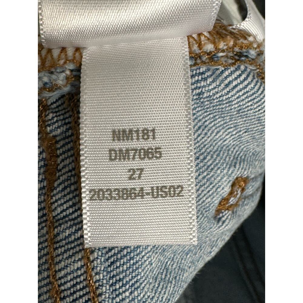 Madewell The Perfect Vintage‎ Jean in Bainton Wash: Raw-Hem Edition Size 27 - Picture 10 of 11